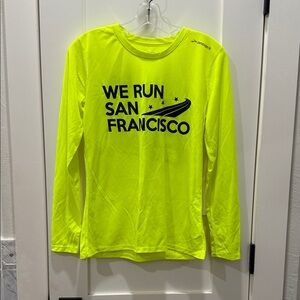 Brooks Vibrant Yellow Running Shirt